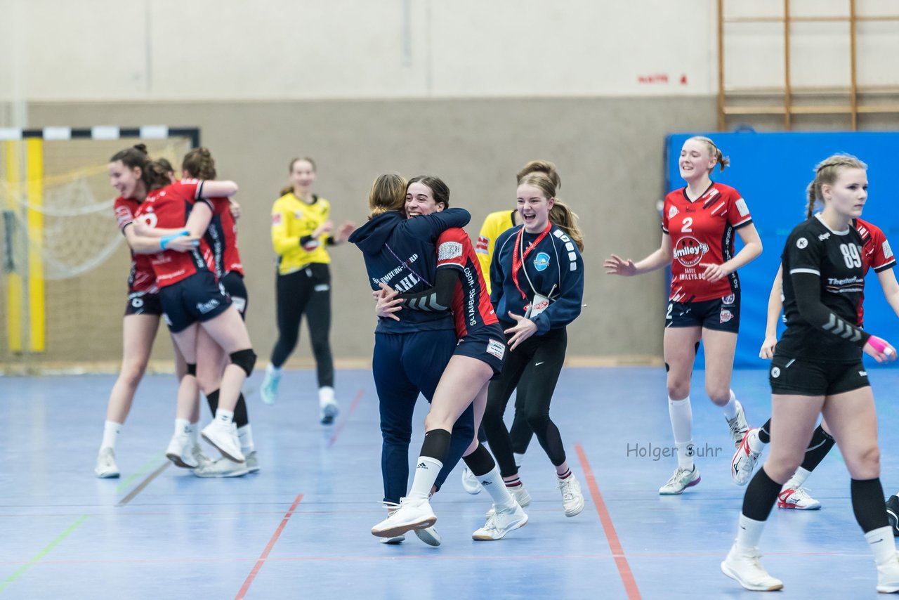 Bild 244 - B-Juniorinnen SG HH Nord - SV Henstedt Ulzburg : Ergebnis: 23:22